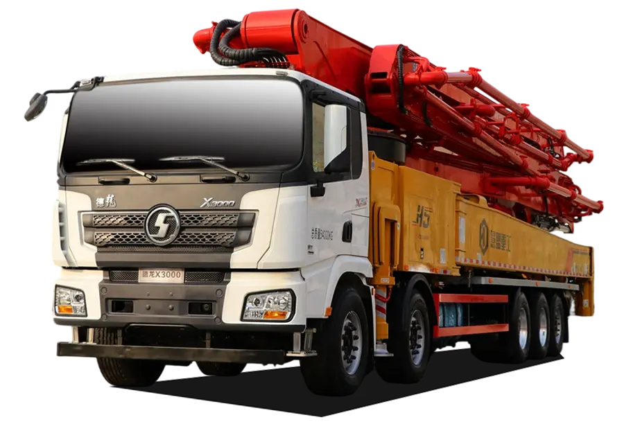 Shacman Concrete Boom Pump Truck