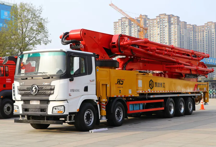 Shacman Concrete Boom Pump Truck