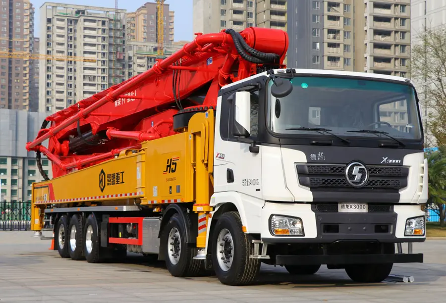 Shacman Concrete Boom Pump Truck