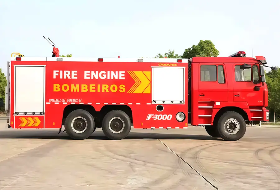 Shacman F3000 6X4 Fire Truck