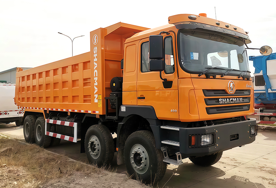 SHACMAN, Indonesia Mining Truck, Nickel Mining Dump Truck, RHD Heavy Truck, Dechuang Supply Chain。