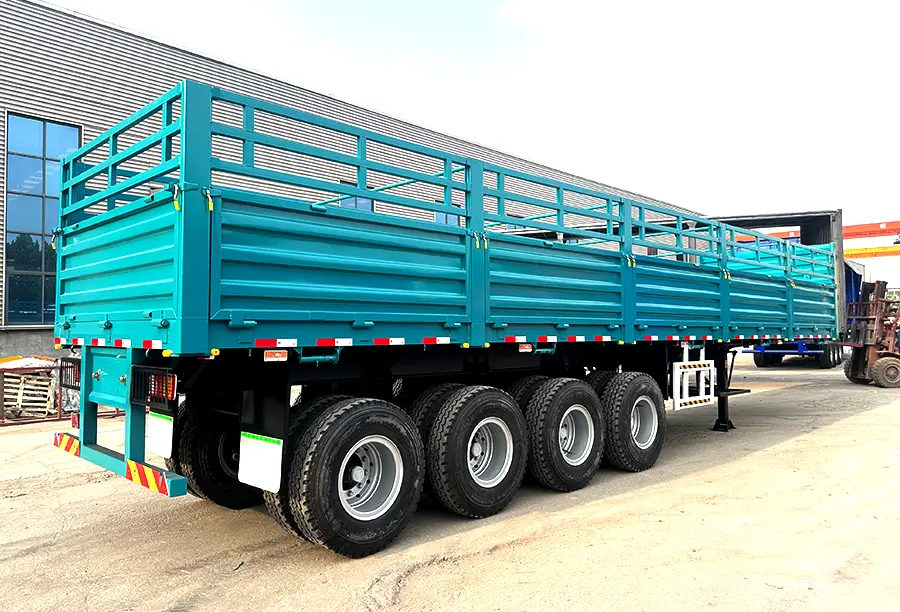 Shacman Side Wall Semi Trailer