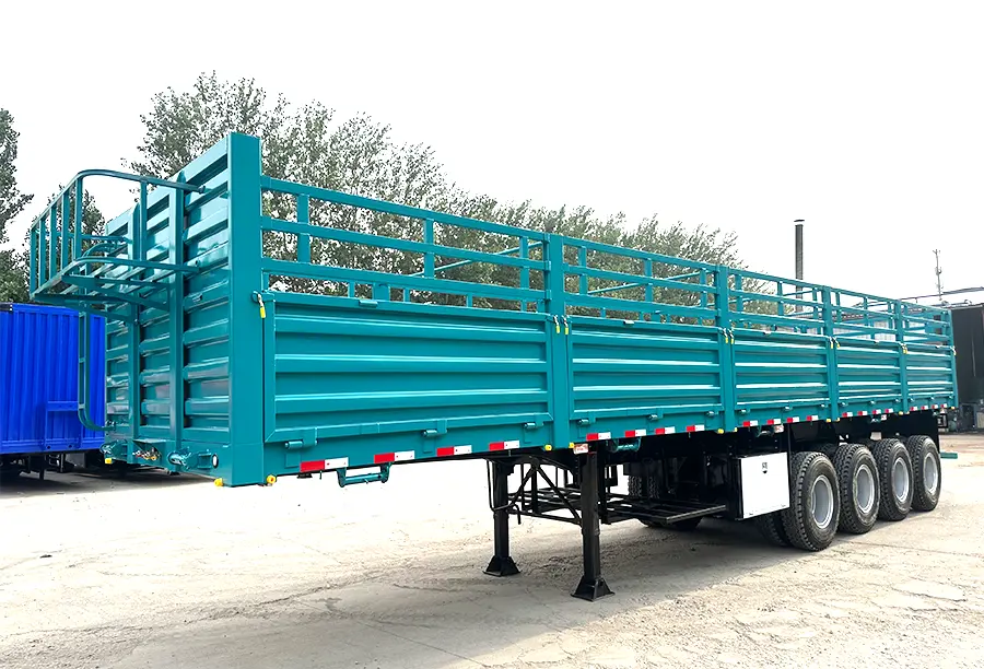 Shacman Side Wall Semi Trailer