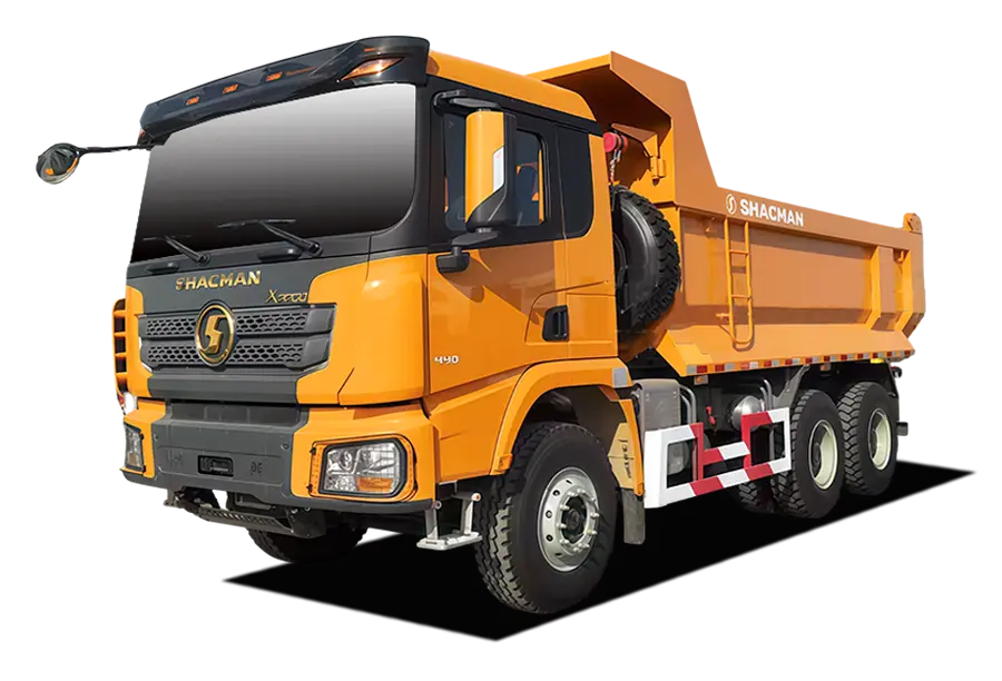 Shacman X3000 6X4 Dump Truck Square Bucket