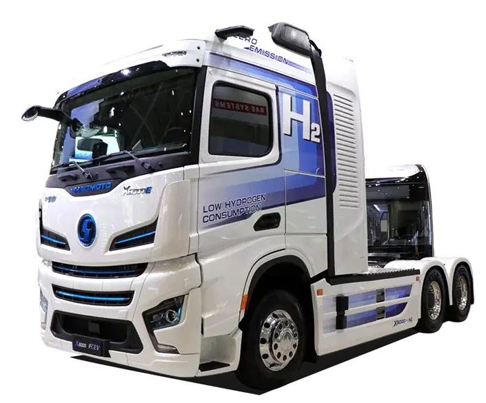 SHACMAN X6000E 6×4 Hydrogen Fuel Cell Tractor Truck